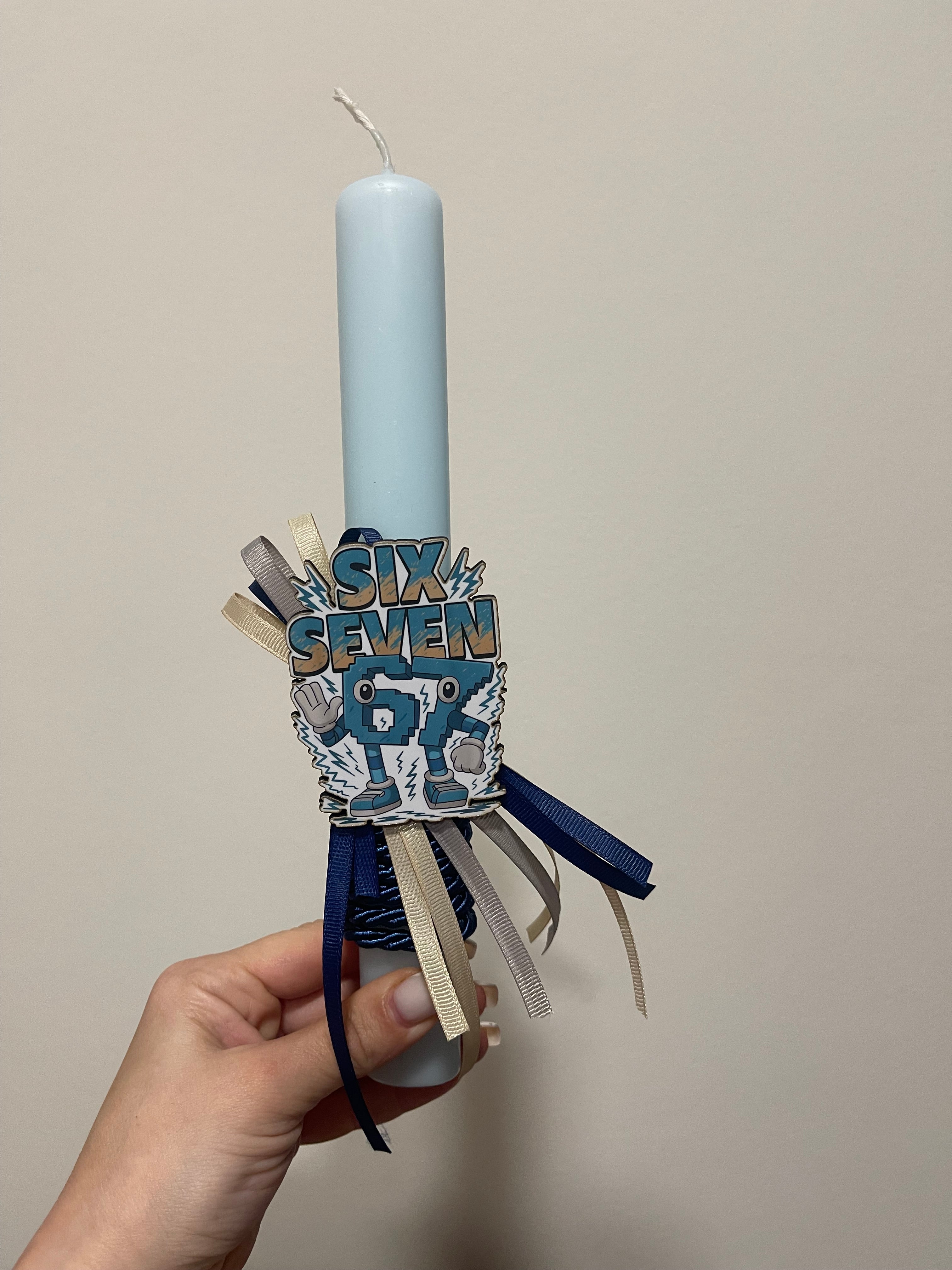 6-7 Easter Candle