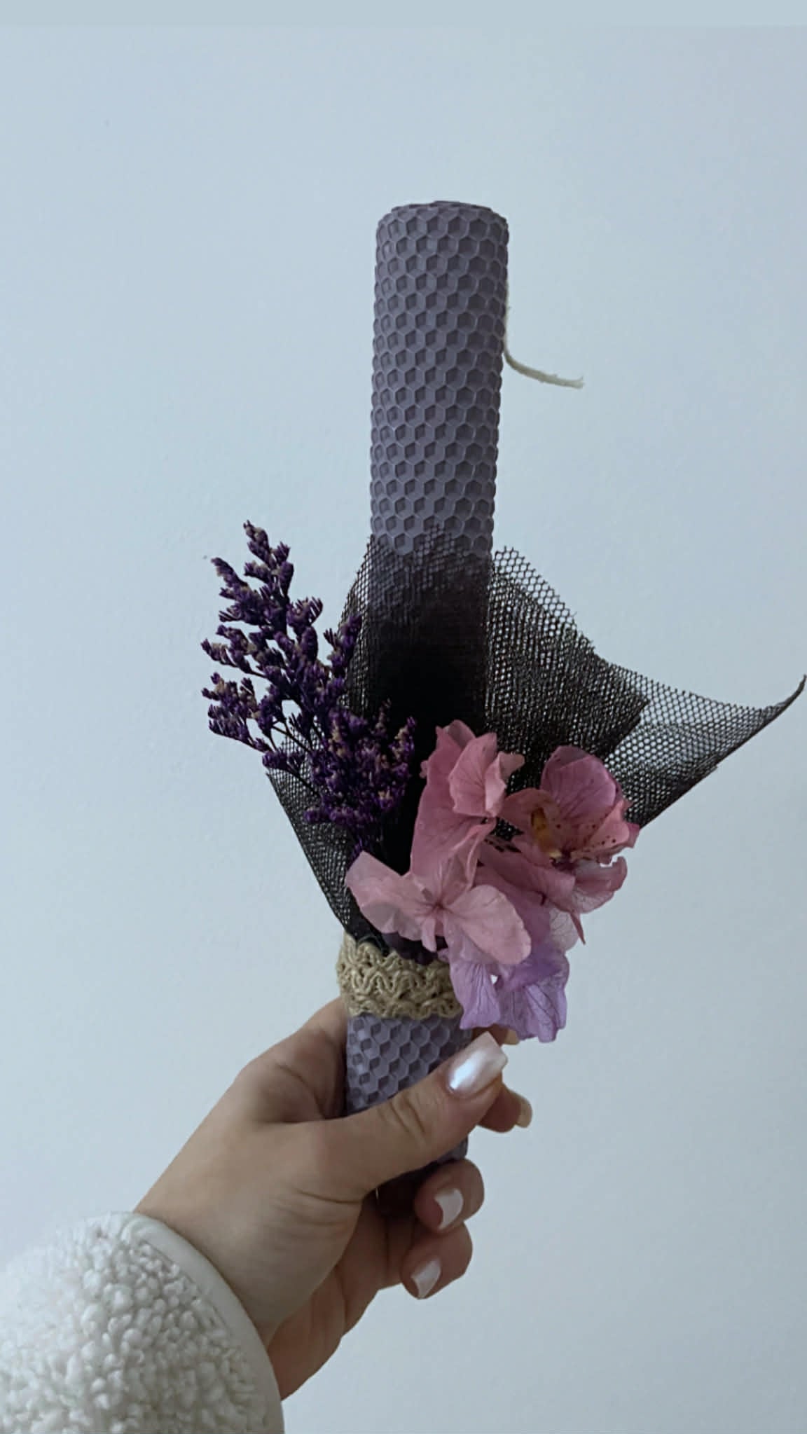 Beeswax Easter Candle