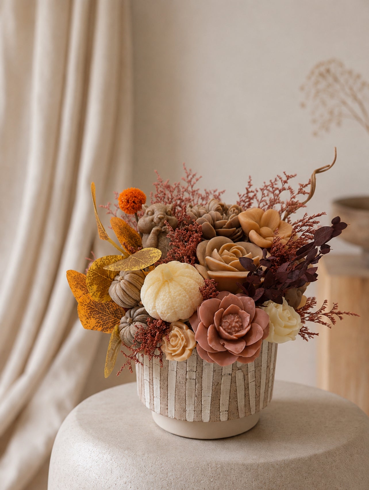 Limited Edition Vanilla Cinnamon Candle Bouquet. 🍂🤎