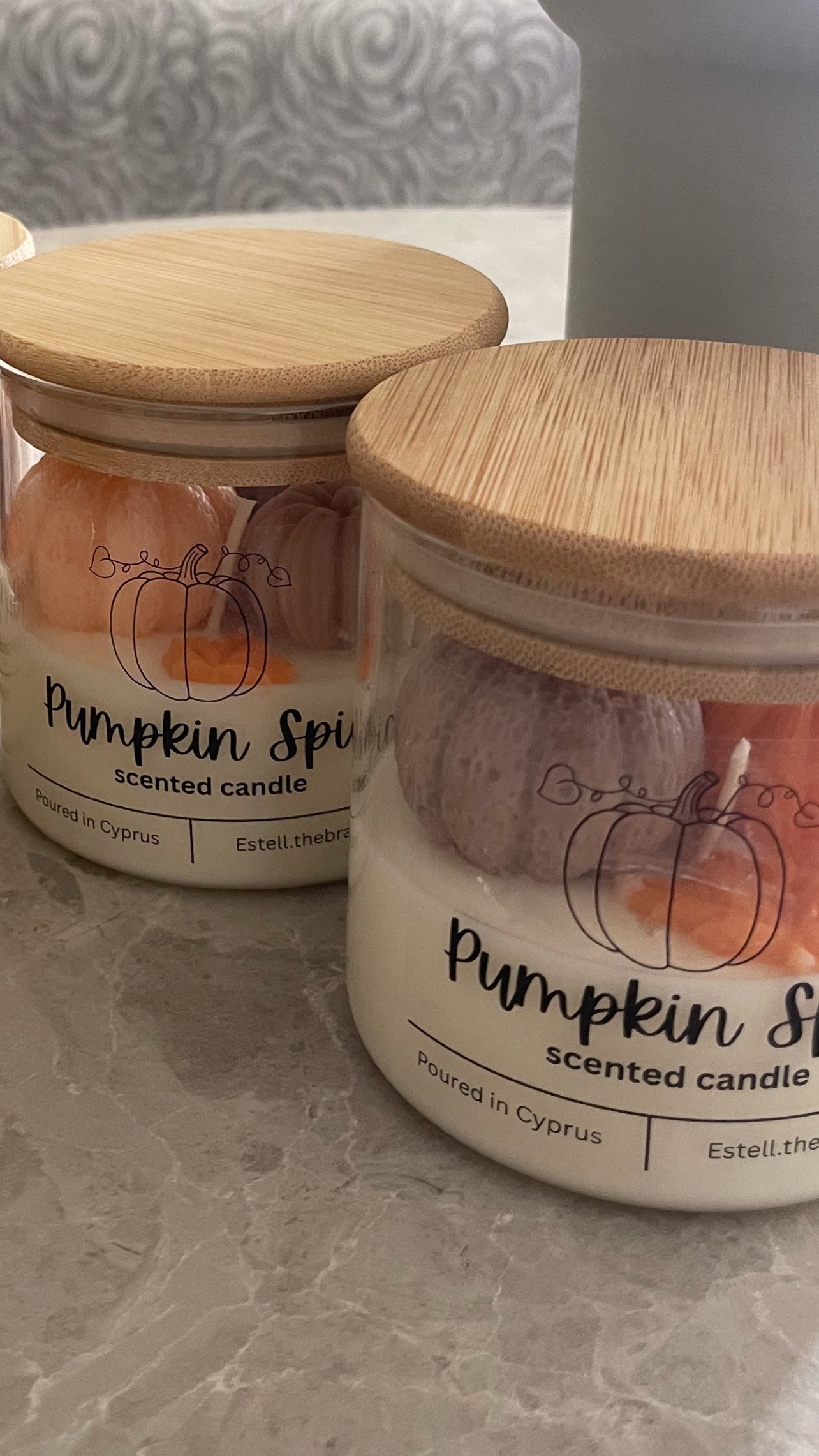Pumpkin Spice scented candle
