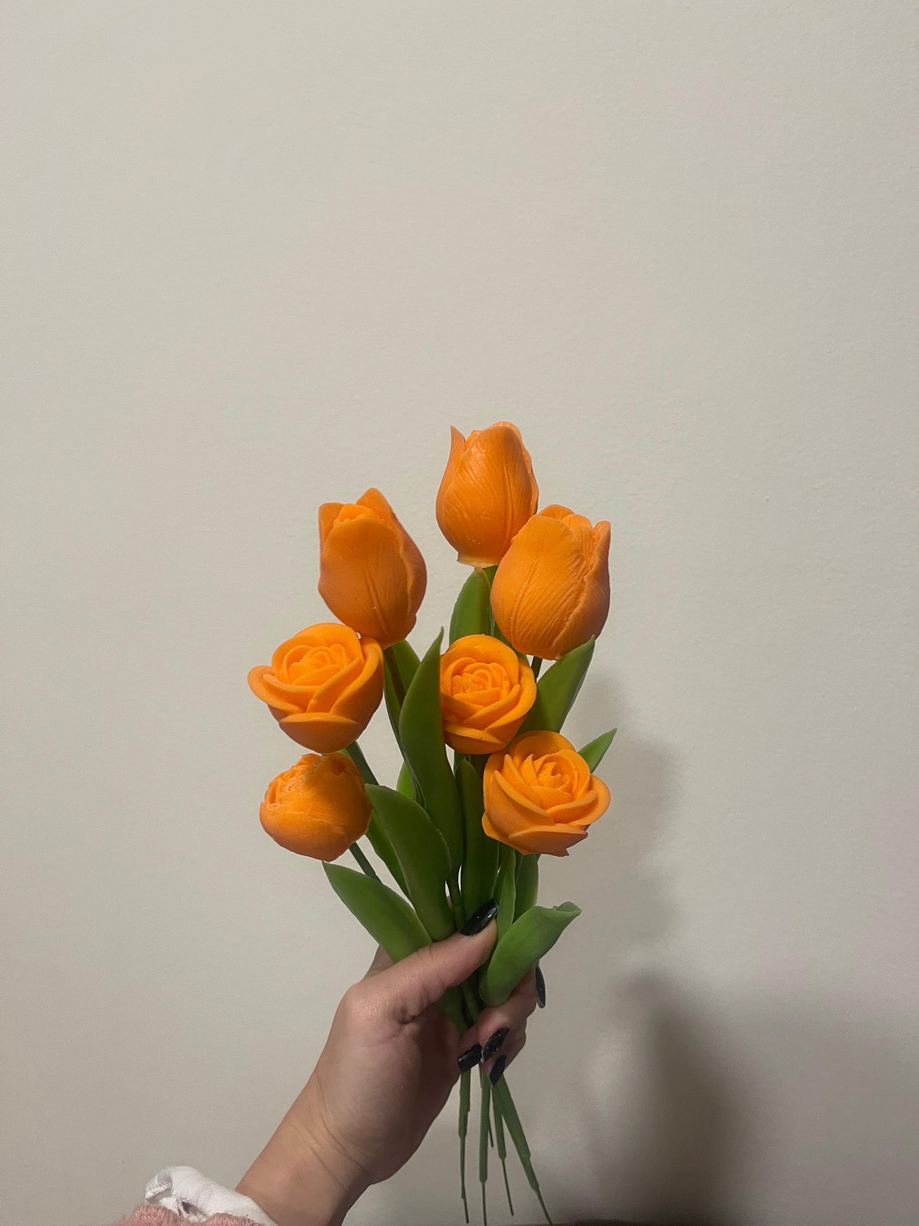 Stem candle flowers