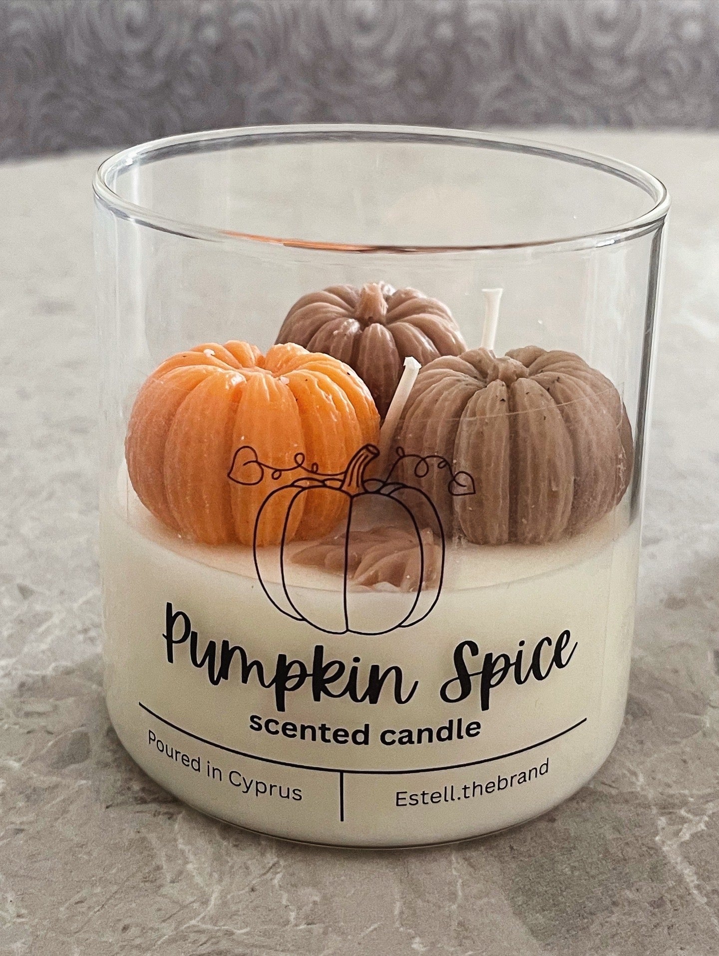 Pumpkin Spice scented candle