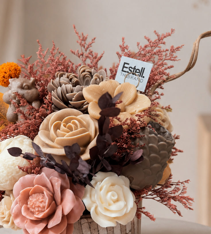 Limited Edition Vanilla Cinnamon Candle Bouquet. 🍂🤎