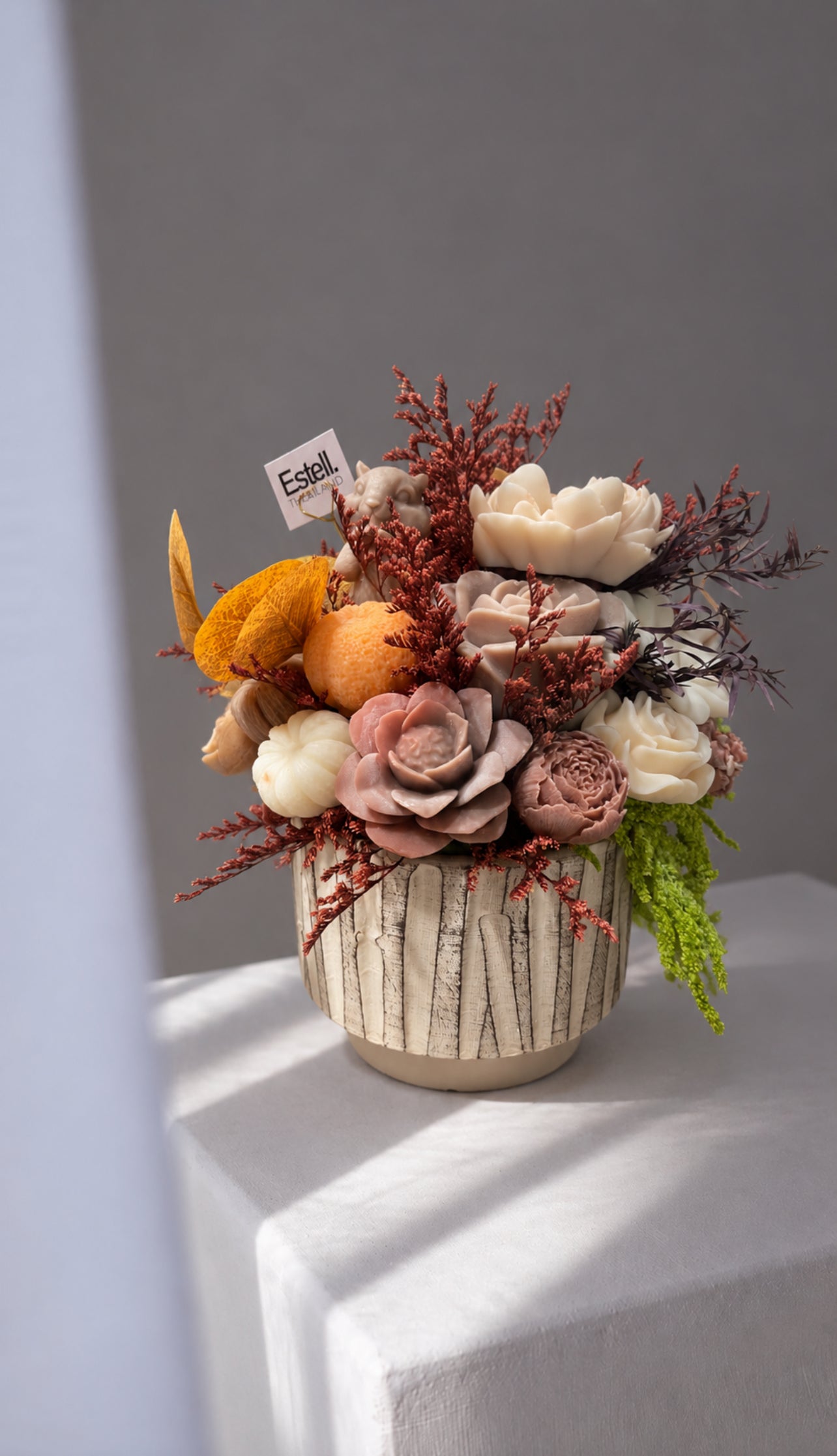 Limited Edition Vanilla Cinnamon Candle Bouquet. 🍂🤎