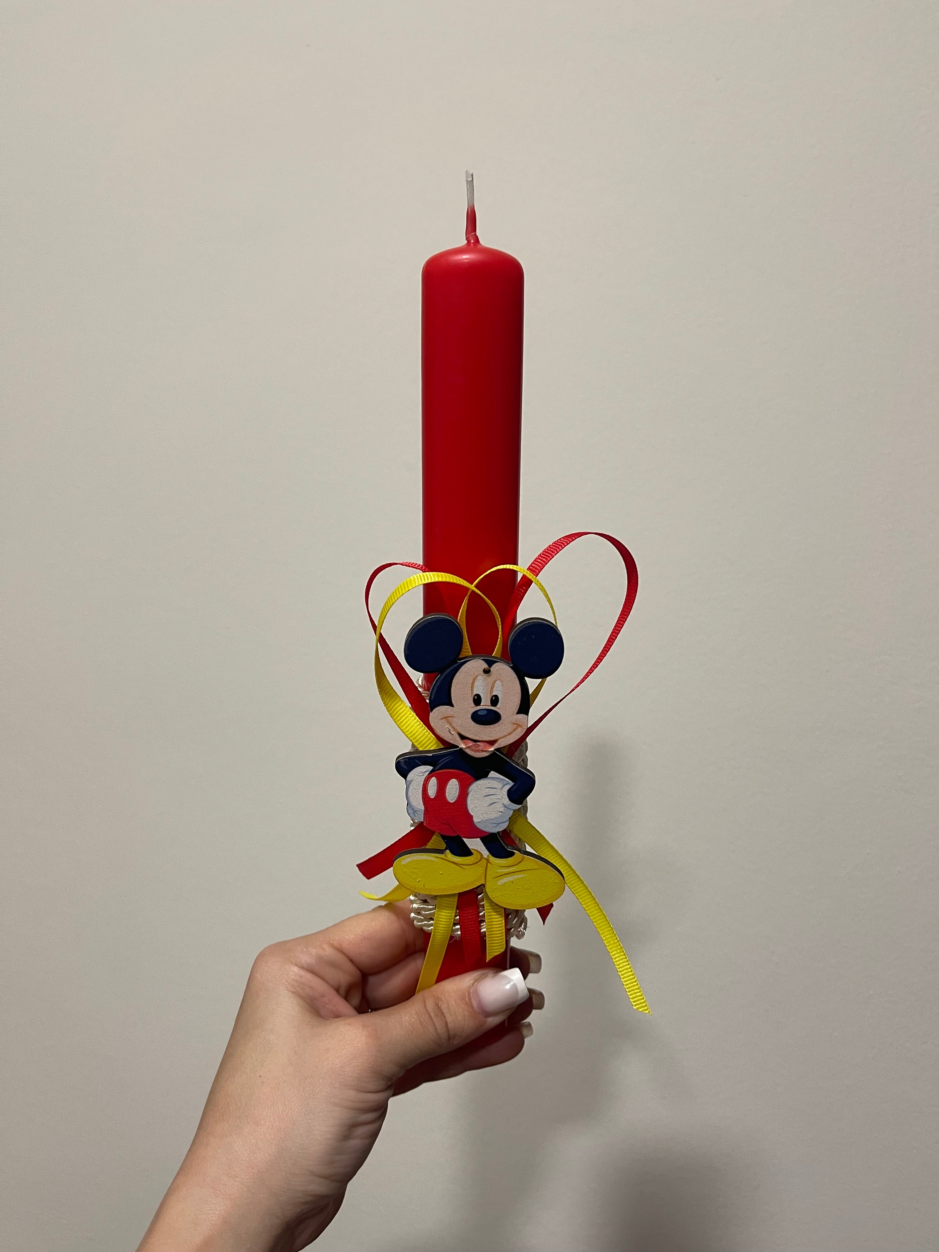 Easter Candle Mickey Mouse