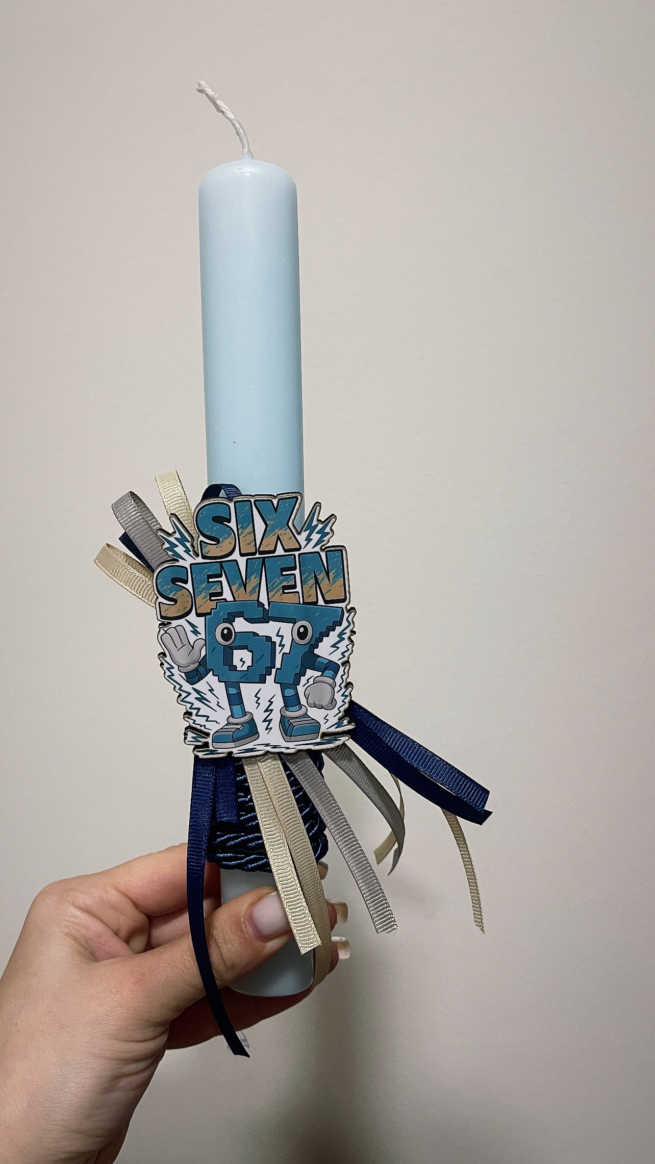 6-7 Easter Candle