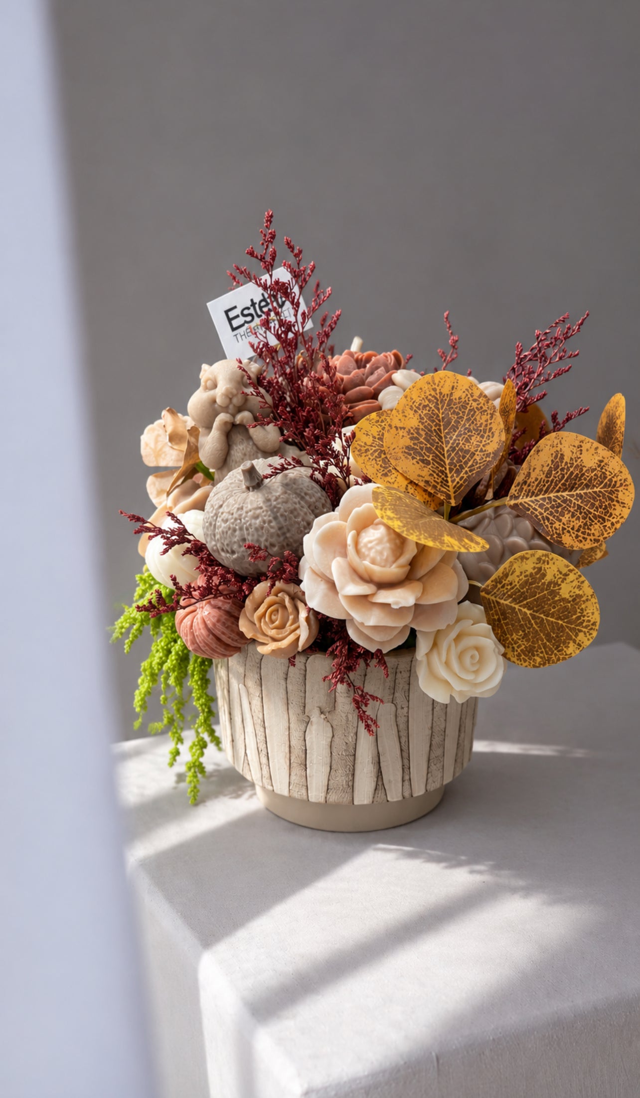 Limited Edition Vanilla Cinnamon Candle Bouquet. 🍂🤎