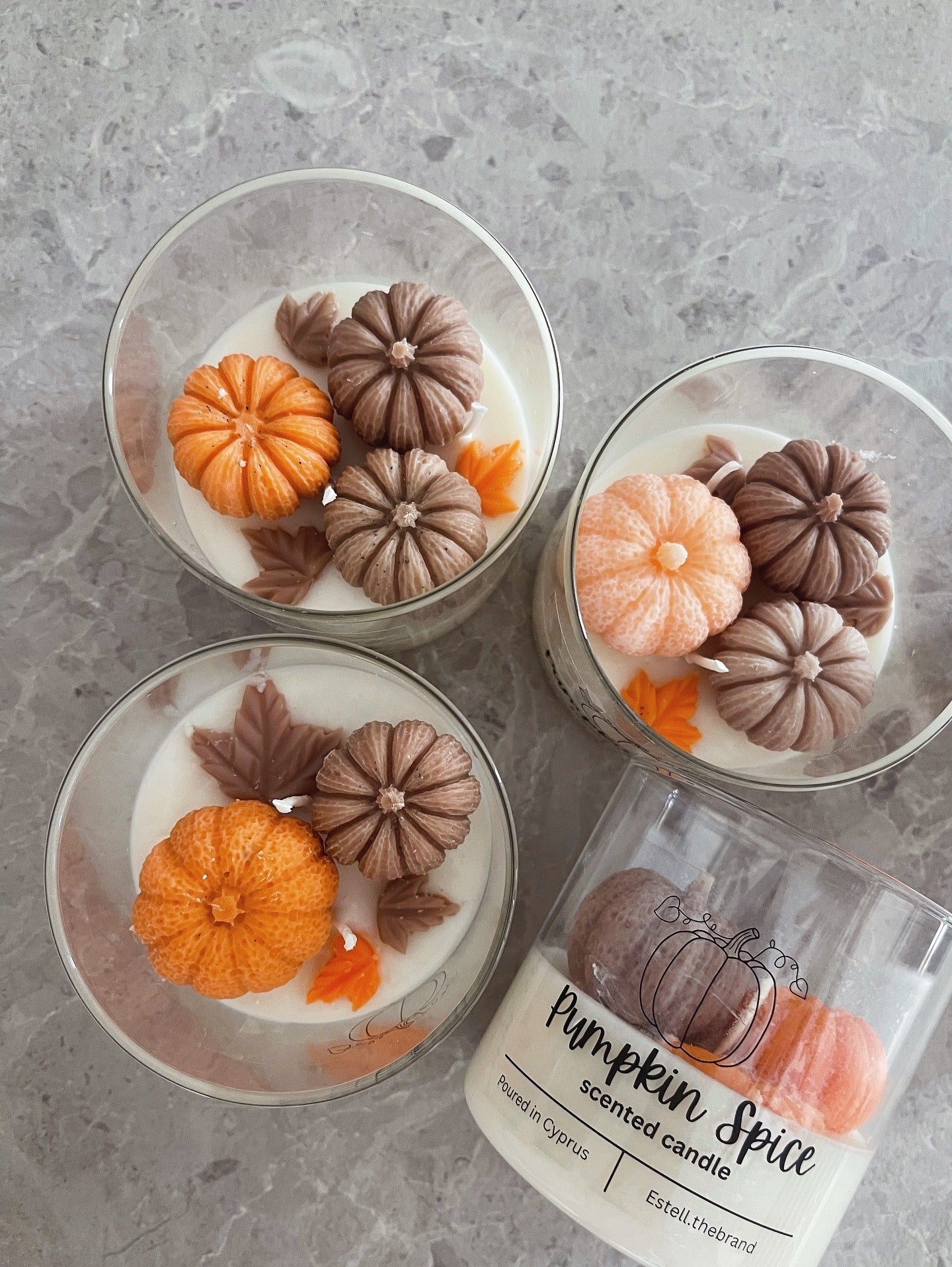 Pumpkin Spice scented candle