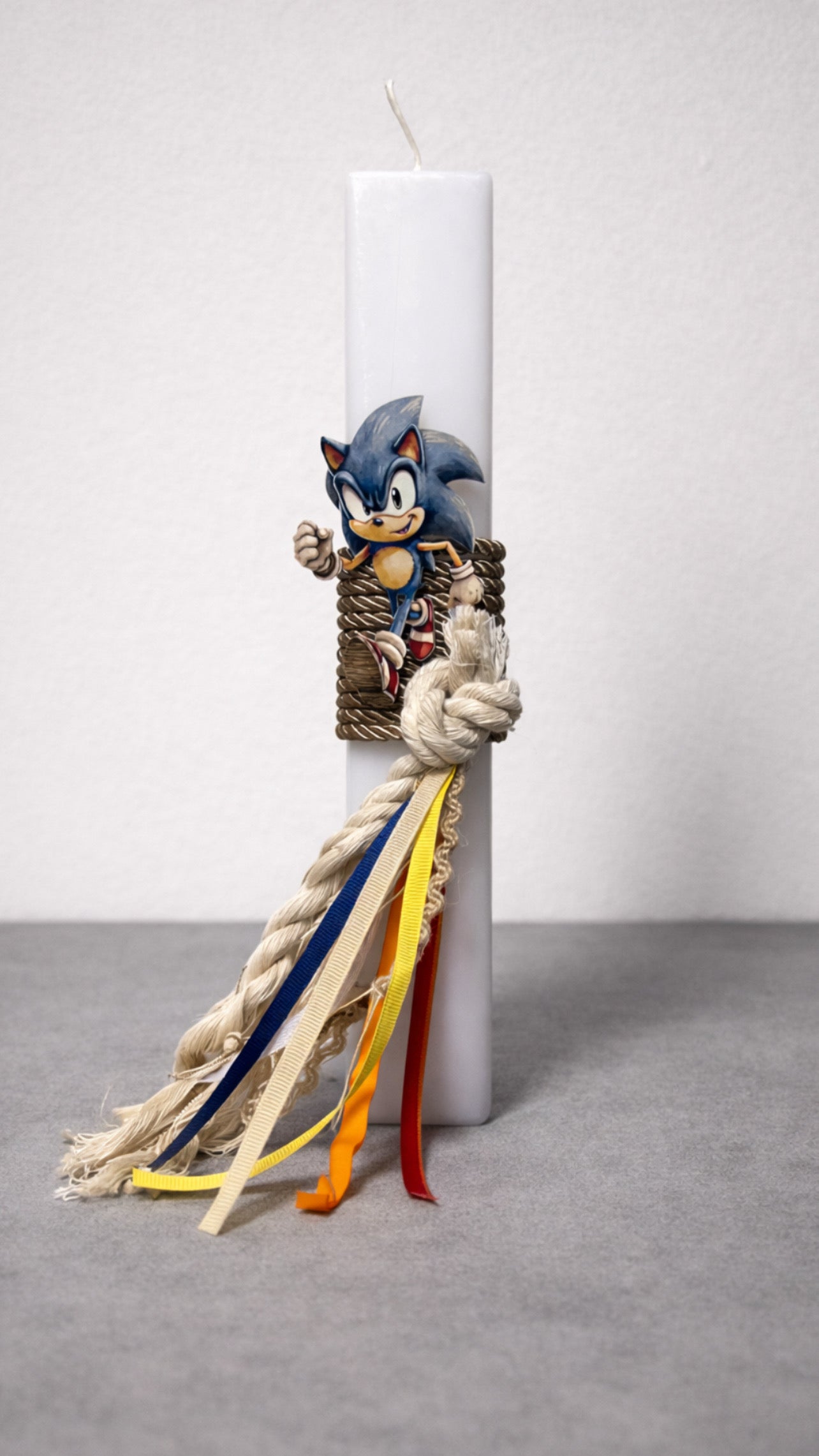 Sonic Easter Candle
