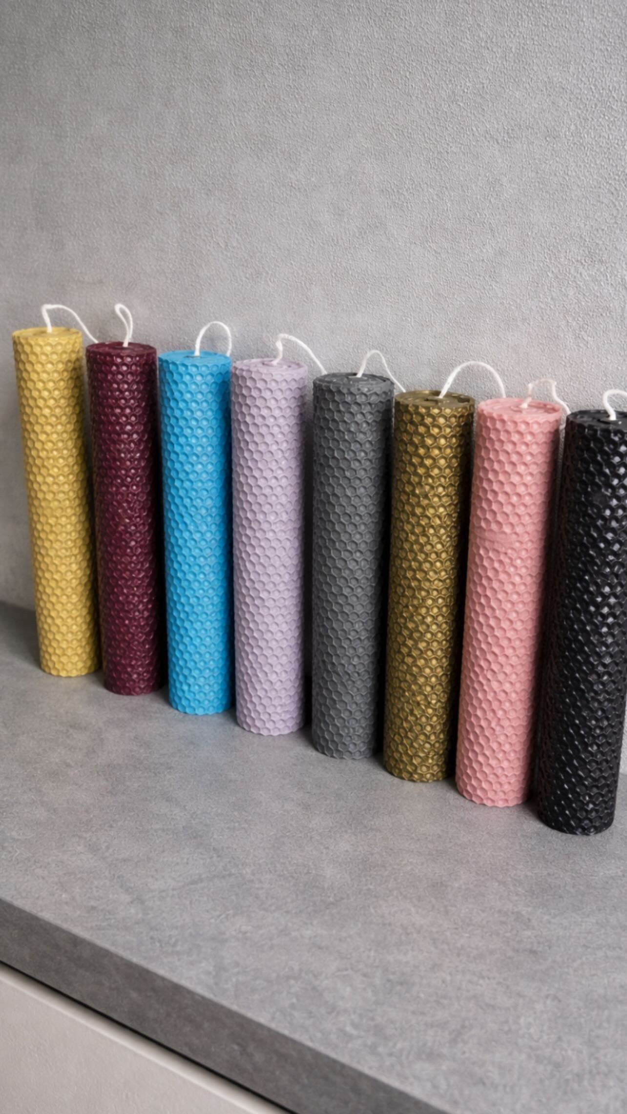 Beeswax Easter Candle