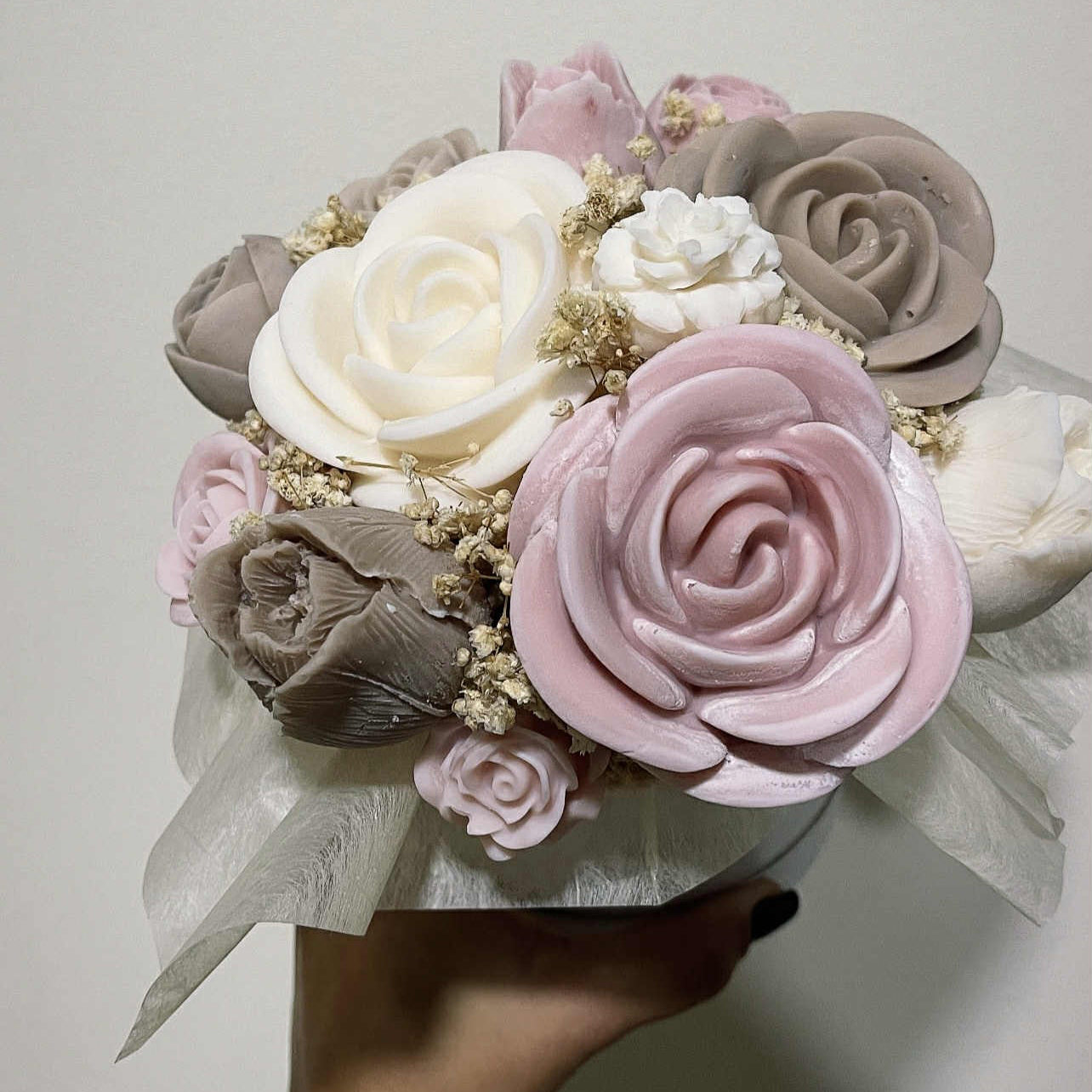 Candle Flower Bouquet